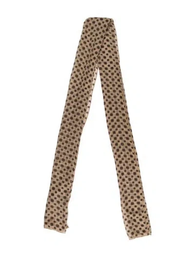 Pre-owned Celine Cashmere 2022 Scarf In Neutral