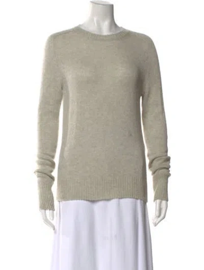 Pre-owned Celine Cashmere Crew Neck Sweater In Gray