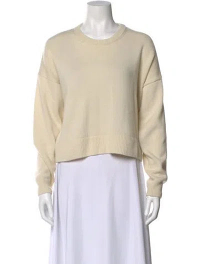 Pre-owned Celine Cashmere Crew Neck Sweater In Neutral