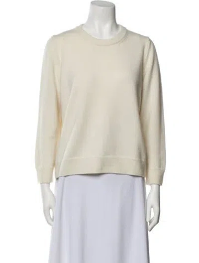 Pre-owned Celine Cashmere Crew Neck Sweater In Neutral
