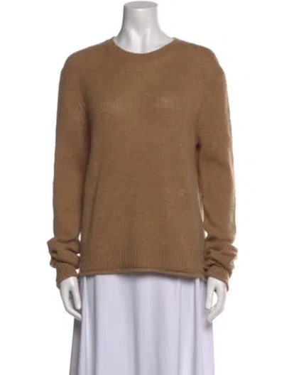 Pre-owned Celine Cashmere Crew Neck Sweater In Neutral