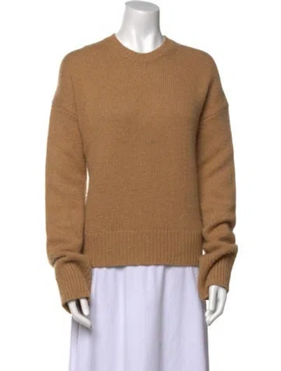 Pre-owned Celine Cashmere Crew Neck Sweater In Neutral