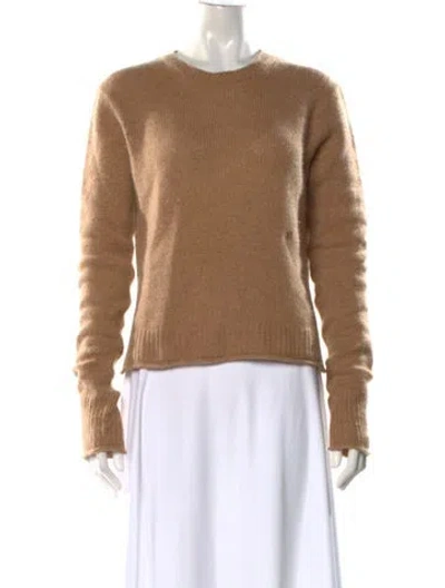 Pre-owned Celine Cashmere Crew Neck Sweater In Neutral