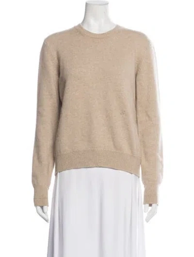 Pre-owned Celine Cashmere Crew Neck Sweater In Neutrals