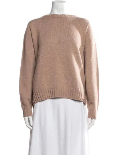 Pre-owned Celine Cashmere Crew Neck Sweater In Neutrals