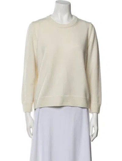 Pre-owned Celine Cashmere Crew Neck Sweater In Neutrals