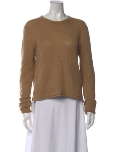 Pre-owned Celine Cashmere Crew Neck Sweater In Neutrals