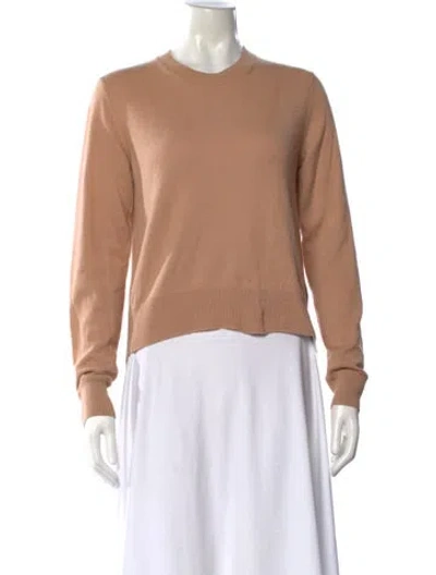 Pre-owned Celine Cashmere Crew Neck Sweater In Pink