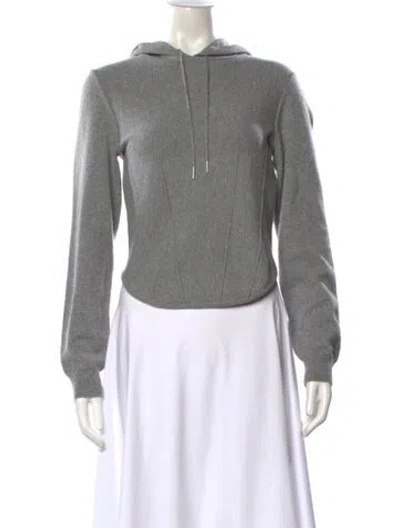Pre-owned Celine Cashmere Crew Neck Top In Gray