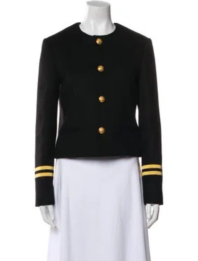 Pre-owned Celine Cashmere Evening Jacket In Black