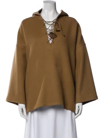 Pre-owned Celine Cashmere Jacket In Brown