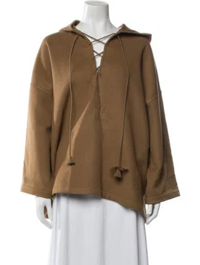 Pre-owned Celine Cashmere Jacket In Brown