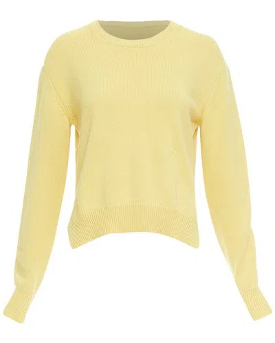 Pre-owned Celine Cashmere Logo Sweater In Yellow/yellow
