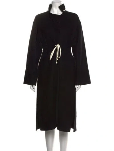 Pre-owned Celine Cashmere Long Dress In Black