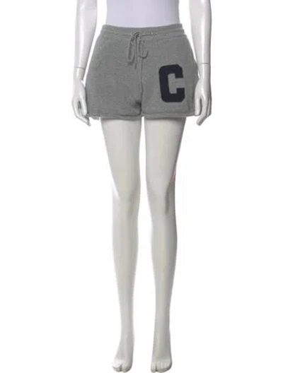 Pre-owned Celine Cashmere Mini Shorts In Gray