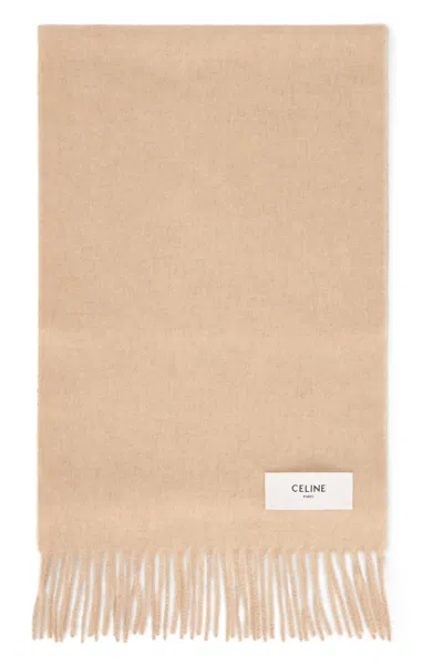 Celine Cashmere Scarf In Brown