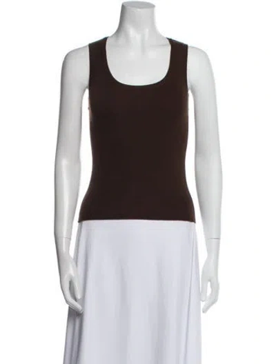 Pre-owned Celine Cashmere Scoop Neck Sweater In Neutral