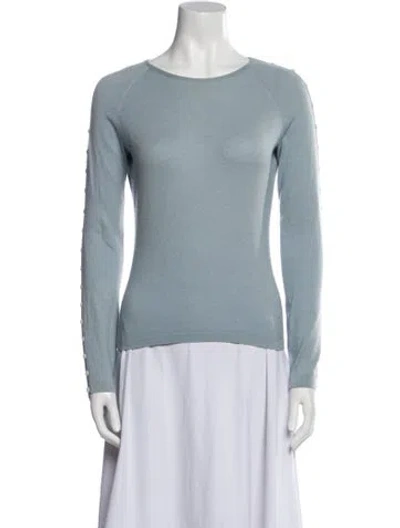Pre-owned Celine Cashmere Sweater In Blue