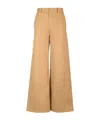 Celine Casual Pants With Belt Loops In Nude