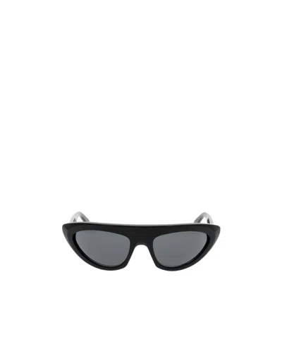 Celine Cat-eye Frame Design Sunglasses In Black