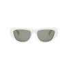 Celine Monochroms Acetate Cat-eye Sunglasses In 25a
