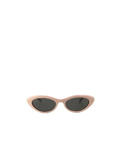 Celine Cat's Eye Frame Sunglasses In Pink