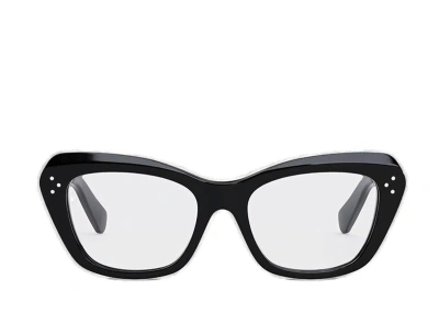 Celine Cat-eye Glasses In 001