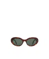 Celine Cat Eye S193 Sunglasses In Acetate In Brown