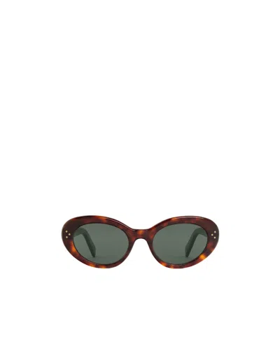 Celine Cat Eye S193 Sunglasses In Acetate In Brown