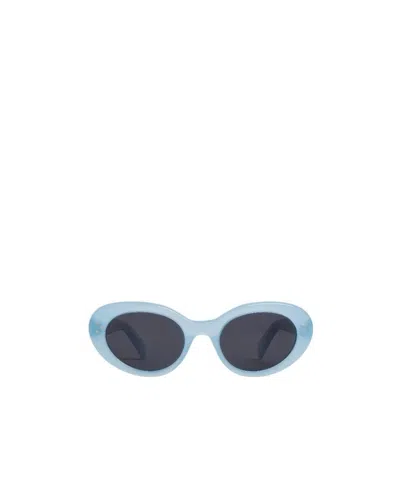 Celine Cat Eye S193 Sunglasses In Acetate In Blue