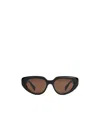 Celine Cat Eye S286 Sunglasses In Acetate In Black