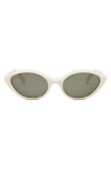 Celine Bold Three-dot Acetate Square Sunglasses