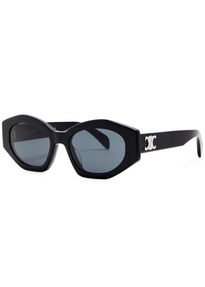 Celine Cat-eye Sunglasses In Black