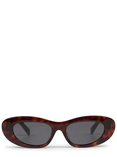 Celine Cat-eye Sunglasses In Brown