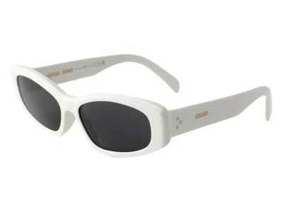 Pre-owned Celine Cat Eye Sunglasses In Shiny Ivory (cl40252i 25a)
