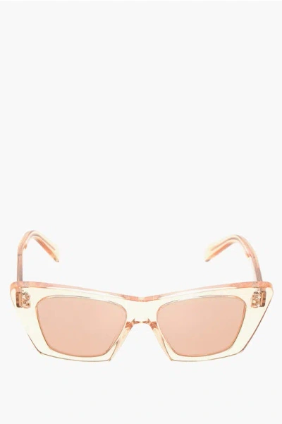 Celine Cat-eye Sunglasses With See Through Frame Grösse Unica