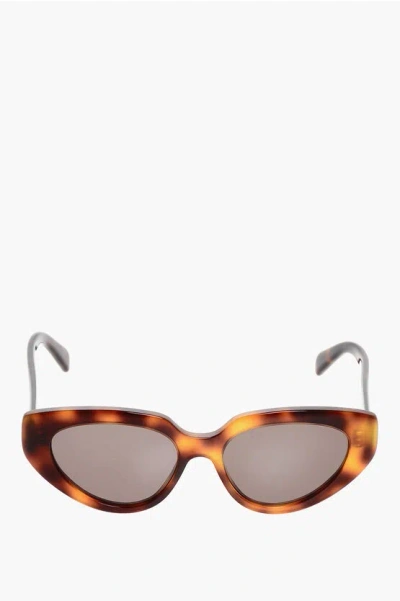 Celine Cat-eye Sunglasses With Tortoiseshell Frame Grösse Unica
