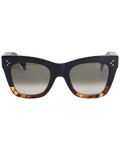 Celine Cat-eye Two-toned Sunglasses (authentic Pre-loved) In Black