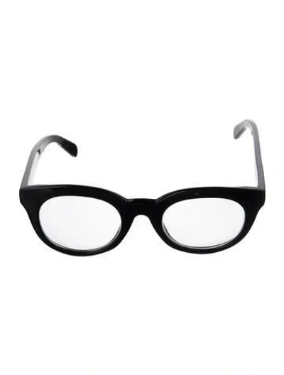 Pre-owned Celine Cat-eye Eyeglasses In Black