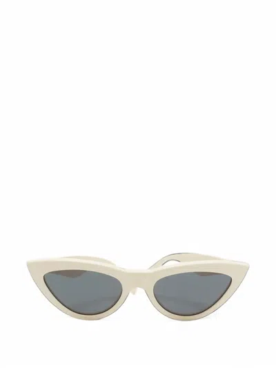 Pre-owned Celine Cat-eye Frame Sunglasses In White