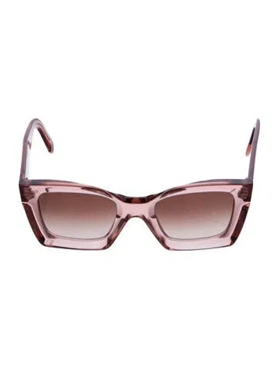 Pre-owned Celine Cat-eye Gradient Sunglasses