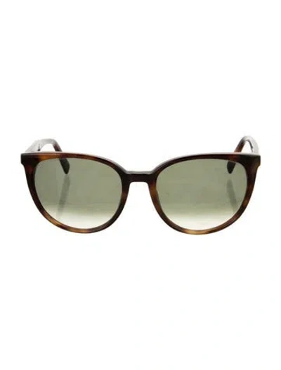 Pre-owned Celine Cat-eye Gradient Sunglasses In Brown