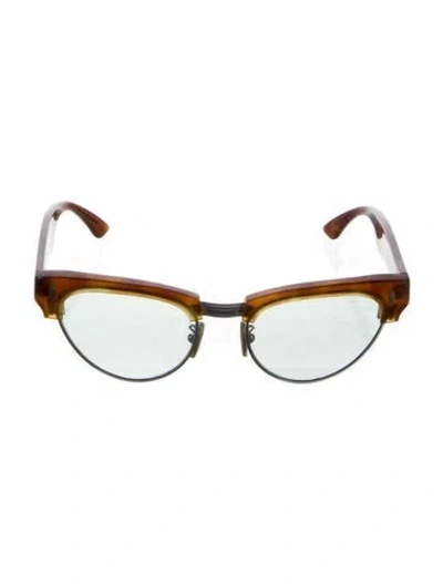 Pre-owned Celine Cat-eye Gradient Sunglasses In Brown