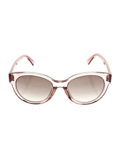 Pre-owned Celine Cat-eye Gradient Sunglasses In Pink