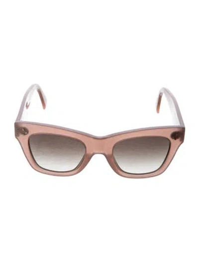 Pre-owned Celine Cat-eye Gradient Sunglasses In Pink