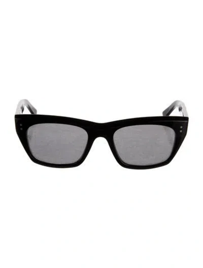 Pre-owned Celine Cat-eye Tinted Sunglasses In Black