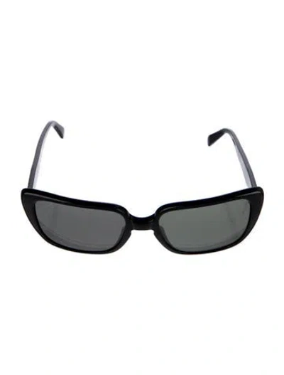 Pre-owned Celine Cat-eye Tinted Sunglasses In Black