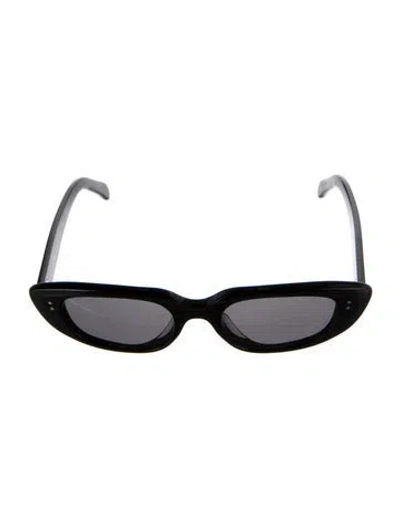 Pre-owned Celine Cat-eye Tinted Sunglasses In Black