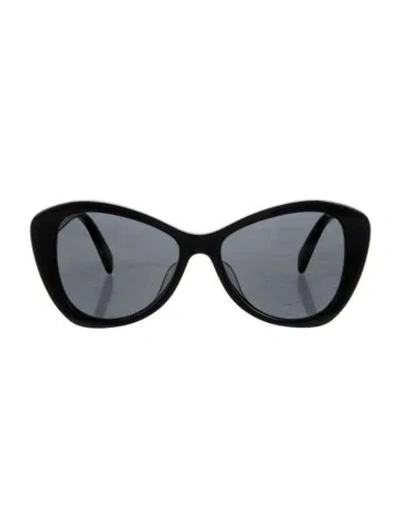 Pre-owned Celine Cat-eye Tinted Sunglasses In Black