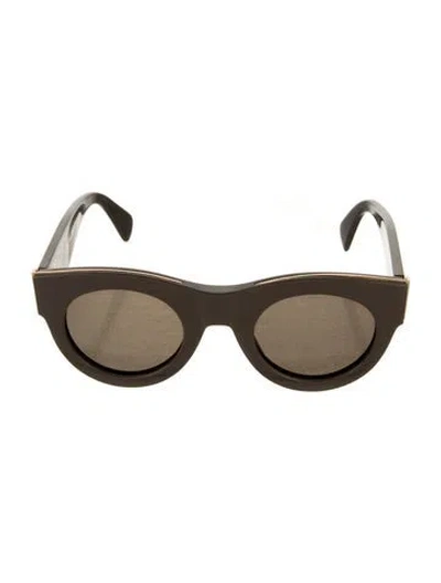 Pre-owned Celine Cat-eye Tinted Sunglasses In Gray